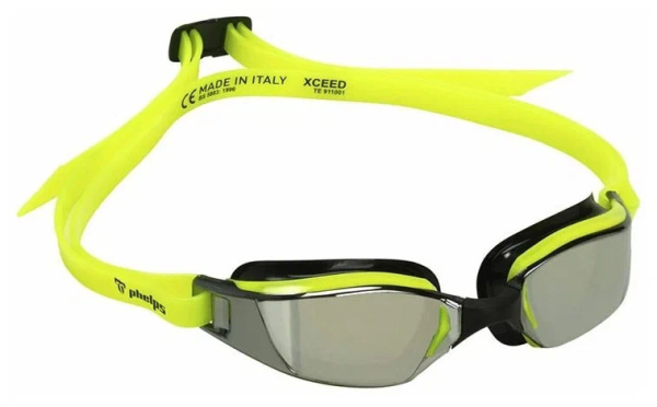 Очки для плавания Xceed (зеркальные; yellow/black)